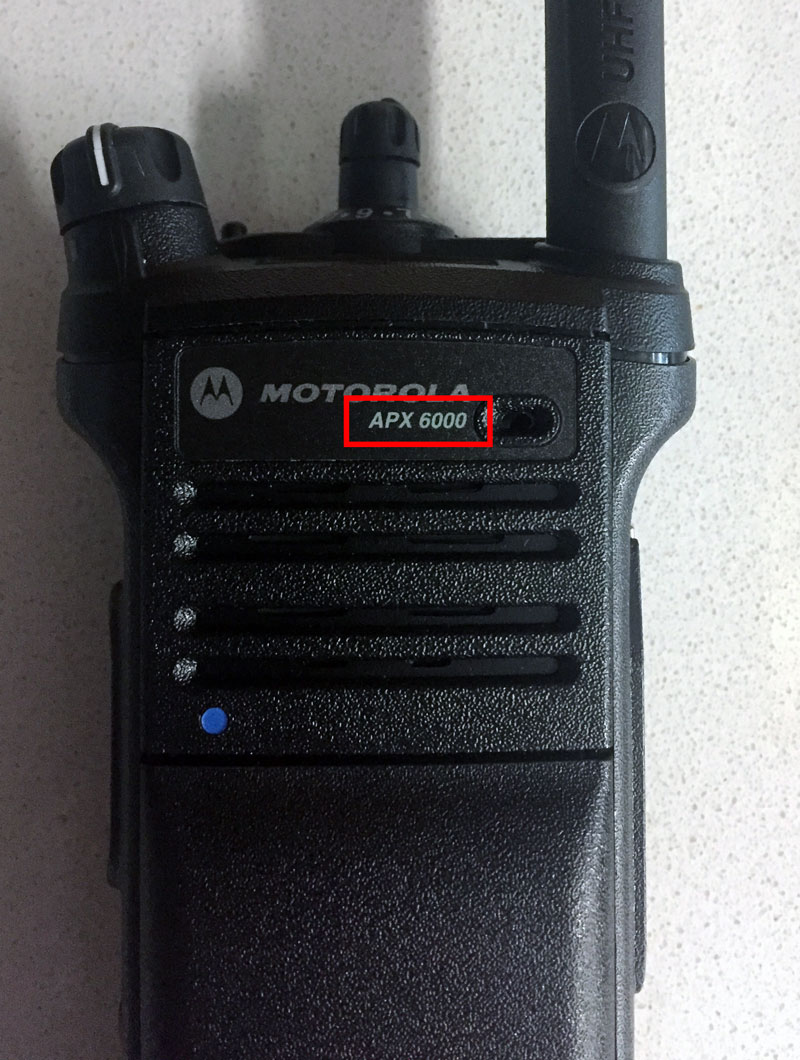 Help me find my radio model number | Motorola Solutions